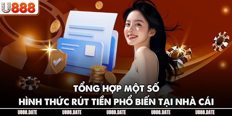 Rút Tiền U888 Hướng Dẫn Quy Trình Thanh Toán An Toàn Hiệu Quả 2 Tổng hợp một số hình thức rút tiền phổ biến tại nhà cái